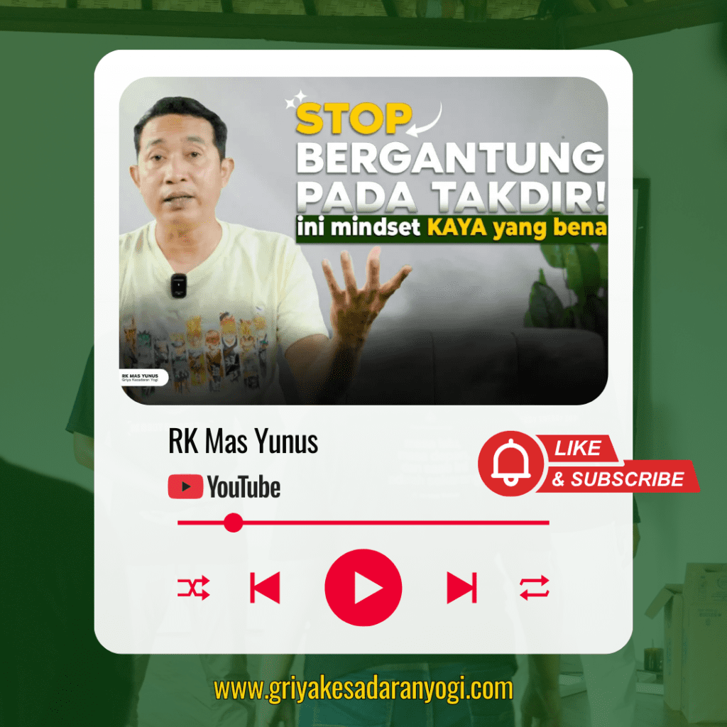 jangan bergantung pada takdir saja