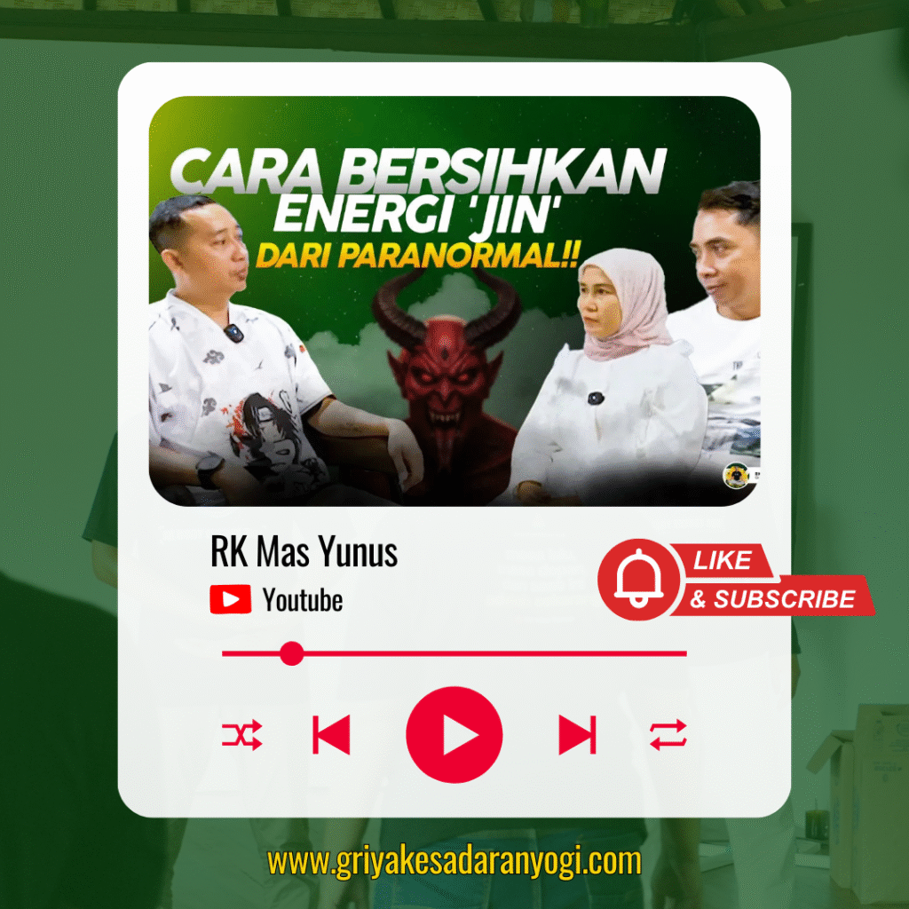 cara bersihkan energi jin